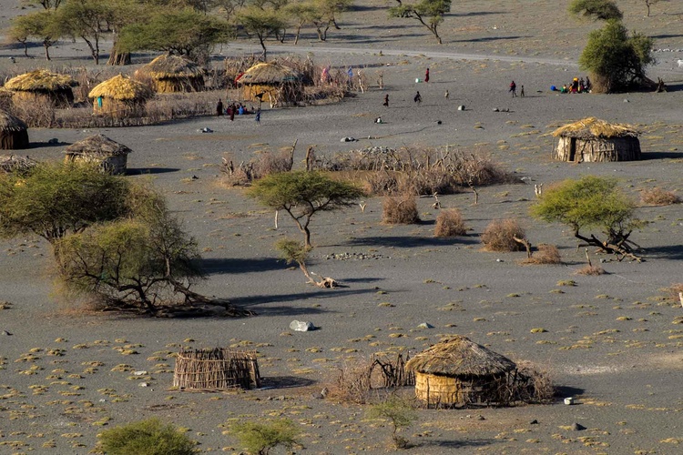 Masai village in Tanzania